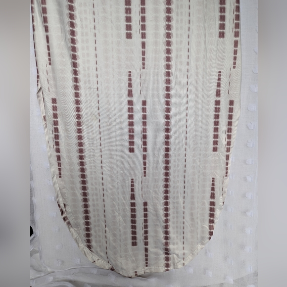 Boho Tie Dye Soft Stretchy Jersey Knit Beachy Maxi Dress Size L - Picture 3 of 6